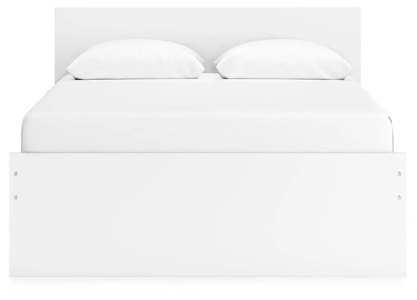 Onita Panel Platform Bed white storage bed by Unique Piece Furniture on Tampa Home & Garden Store