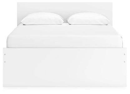 Onita Panel Platform Bed white storage bed by Unique Piece Furniture on Tampa Home & Garden Store