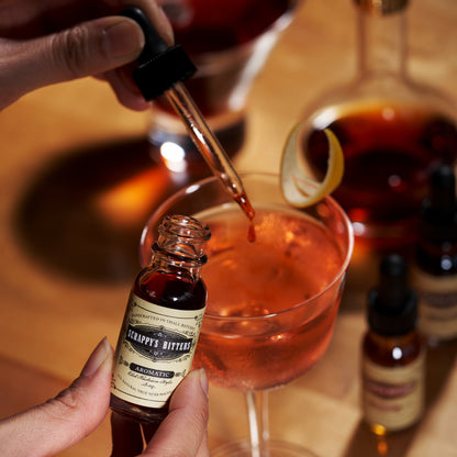Scrappy's Bitters Mini Set and Four Flavors