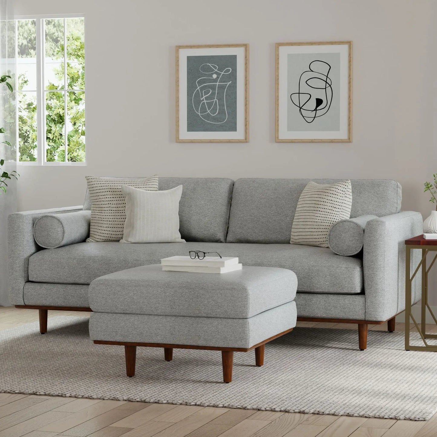 Morrison Upholstered Sofa In Recycled Fabric