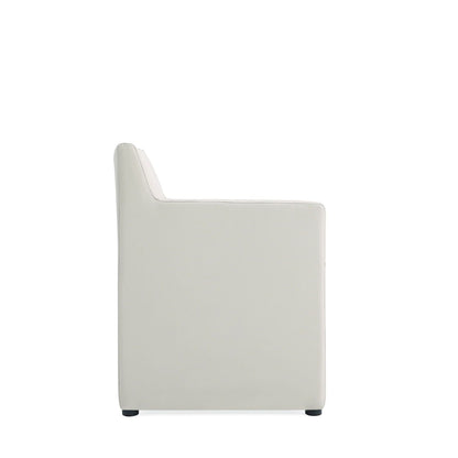 Anna Modern Square Armchair with Foam Cushion