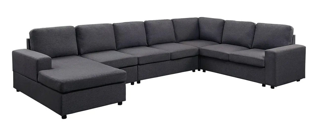 Hayden 7 Seat Reversible Modular Sectional Sofa