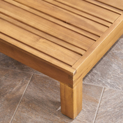 Brava Mid-Century Modern Club Chair wooden outdoor chair with slatted natural wood finish on Tampa Home & Garden Store