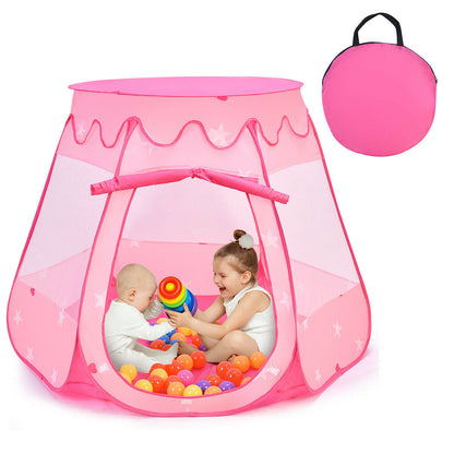 Pink GemGear portable kid play tent with 100 balls and carry bag on Tampa Home & Garden Store
