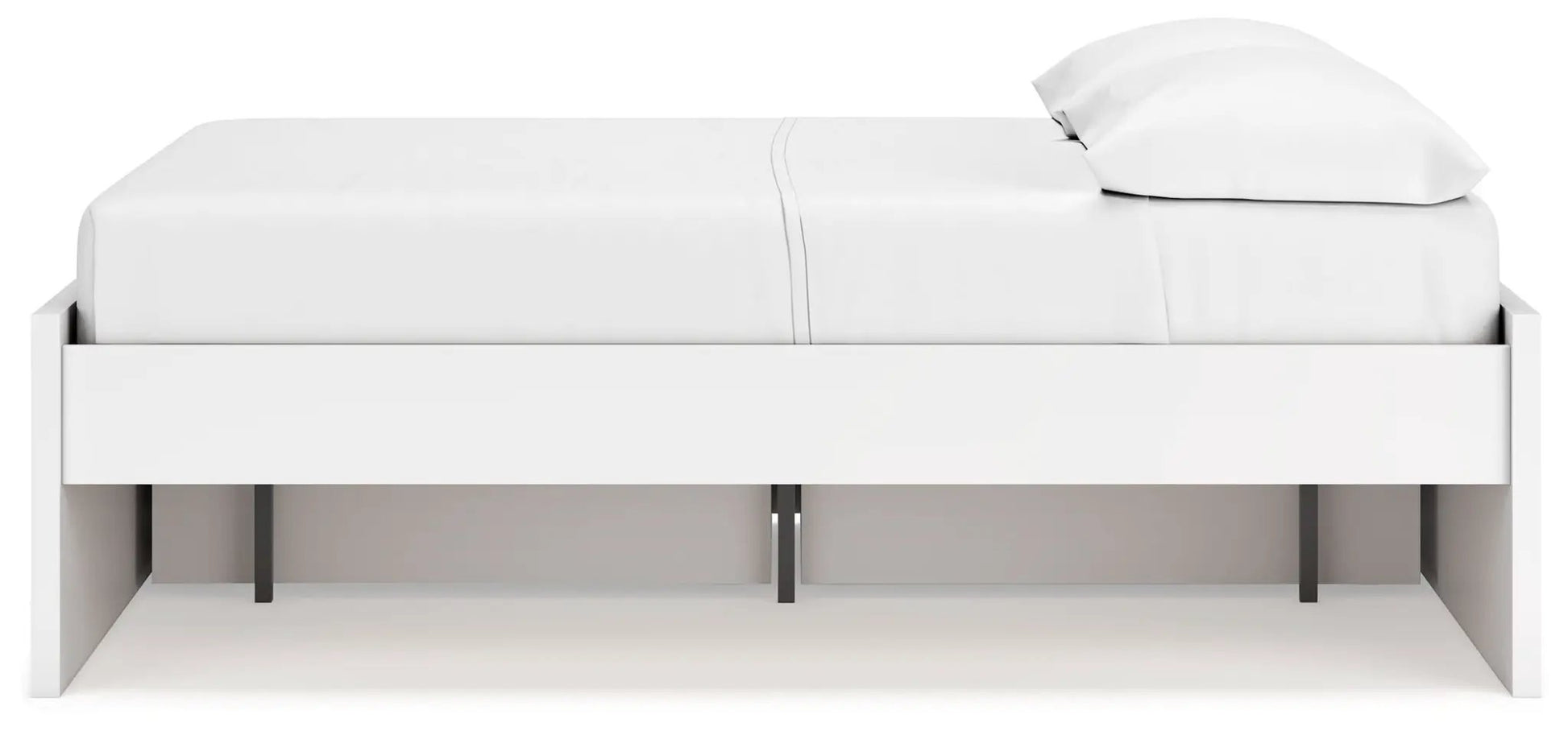 Onita Platform Bed with white finish and storage drawers by Unique Piece Furniture on Tampa Home & Garden Store