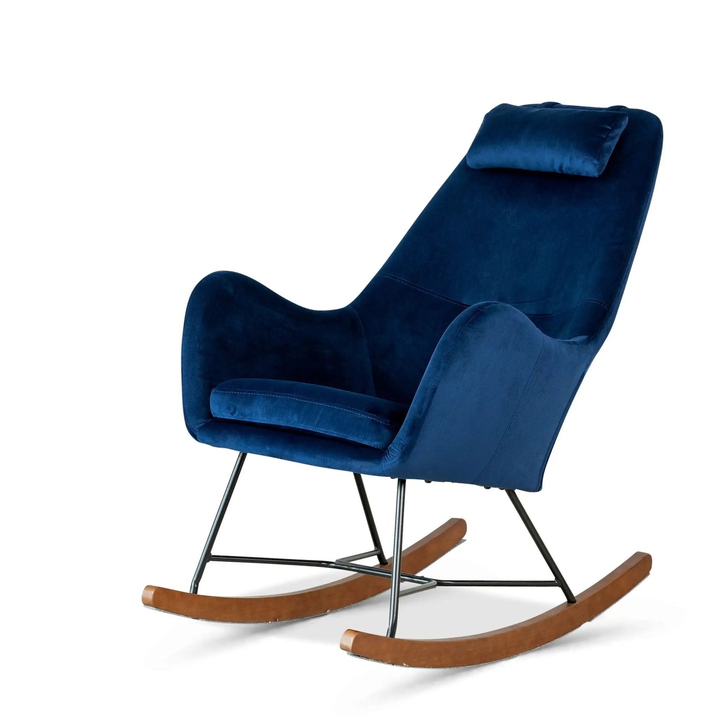 Chel Mid Century Modern Rocking Chair Lounge