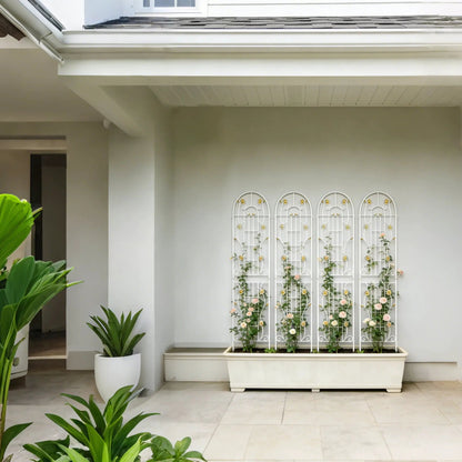 Metal Garden Trellis for Climbing Plants Outdoor