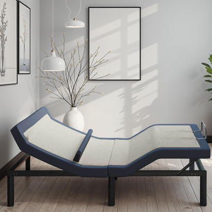 Twin XL adjustable bed base with head/foot tilt and lumbar adjustment by HouseOfZazla on Tampa Home & Garden Store