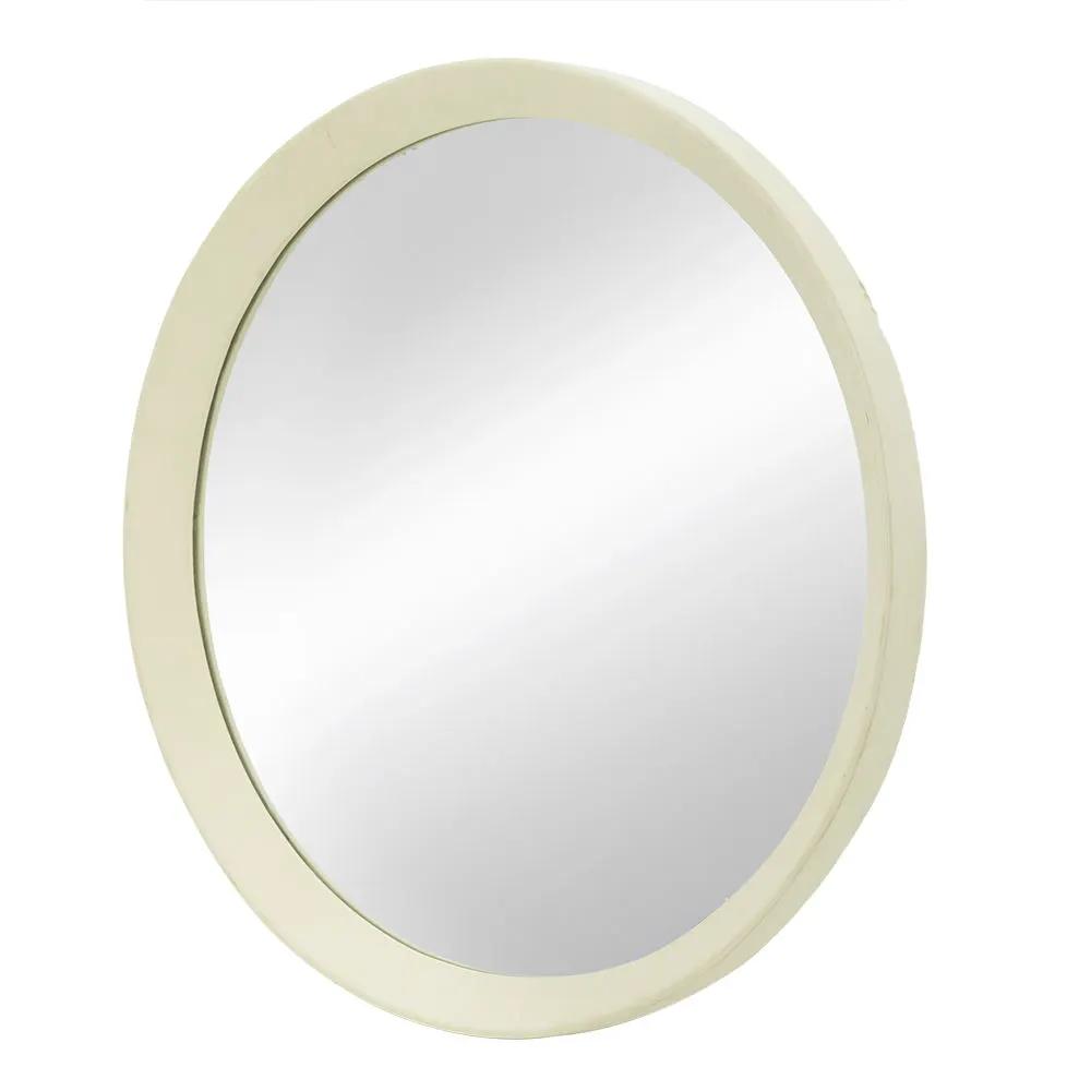 Transitional Decor Mirror with Frame for Bathroom