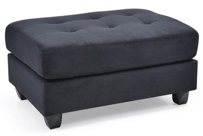 Chic Contemporary Storage Ottoman Tufted Cushion