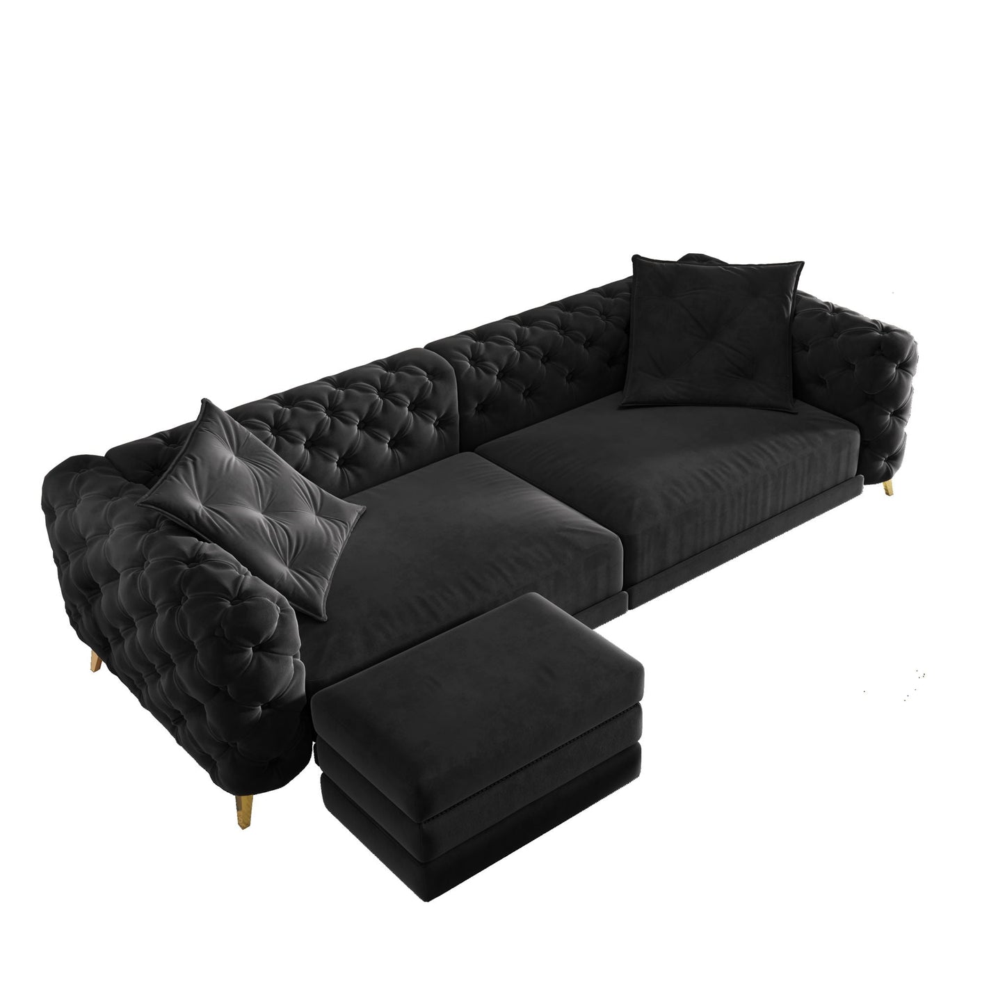 The 3 In 1 Convertible Sofa and Deep Seats