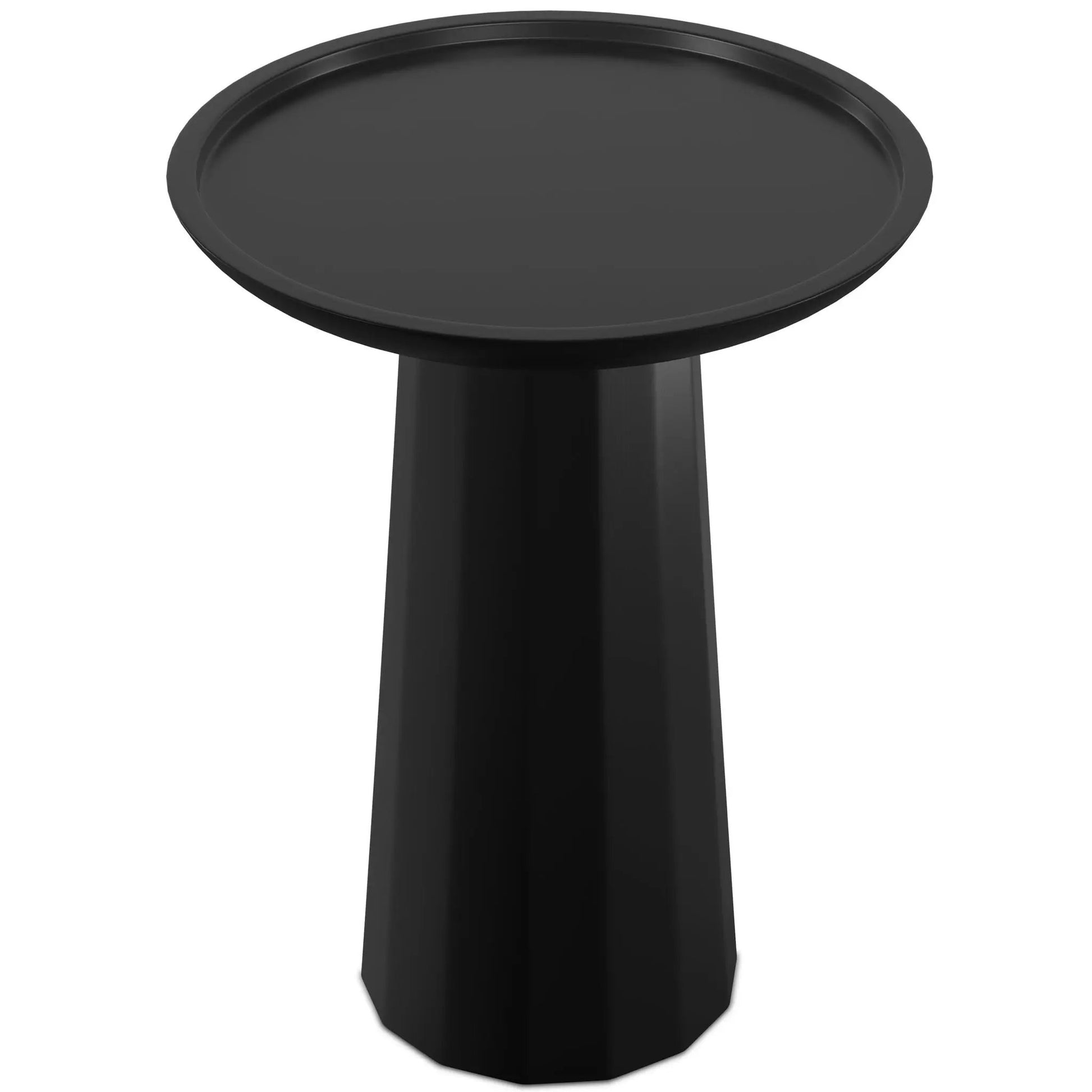 Dayton Handcrafted Wooden Accent Table round top with pedestal base Unique Piece Furniture on Tampa Home & Garden Store