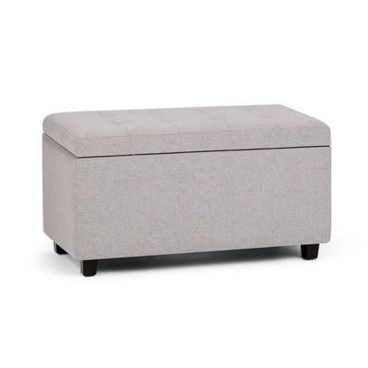 Cosmopolitan Upholstered Storage Ottoman Bench