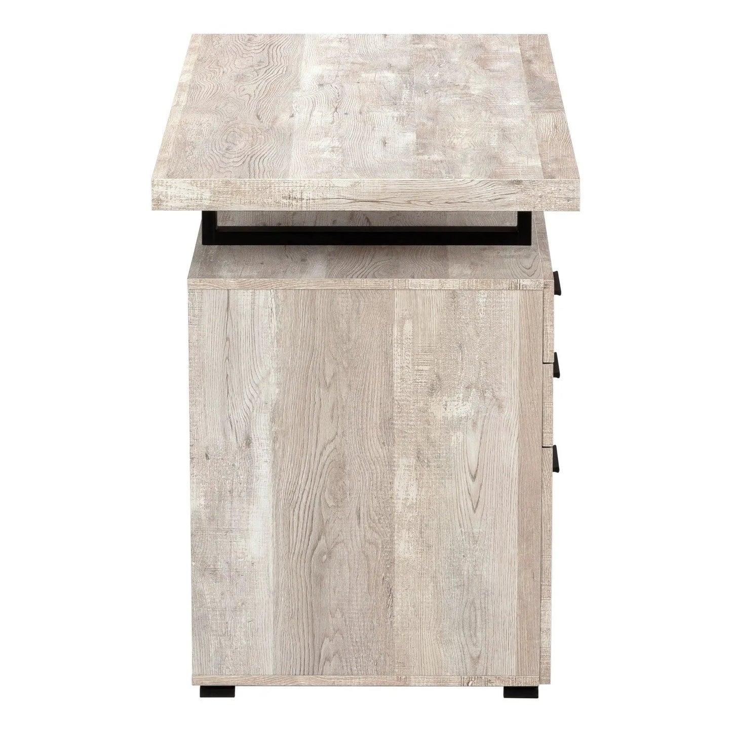 Left or Right Computer Desk with Ample Drawers