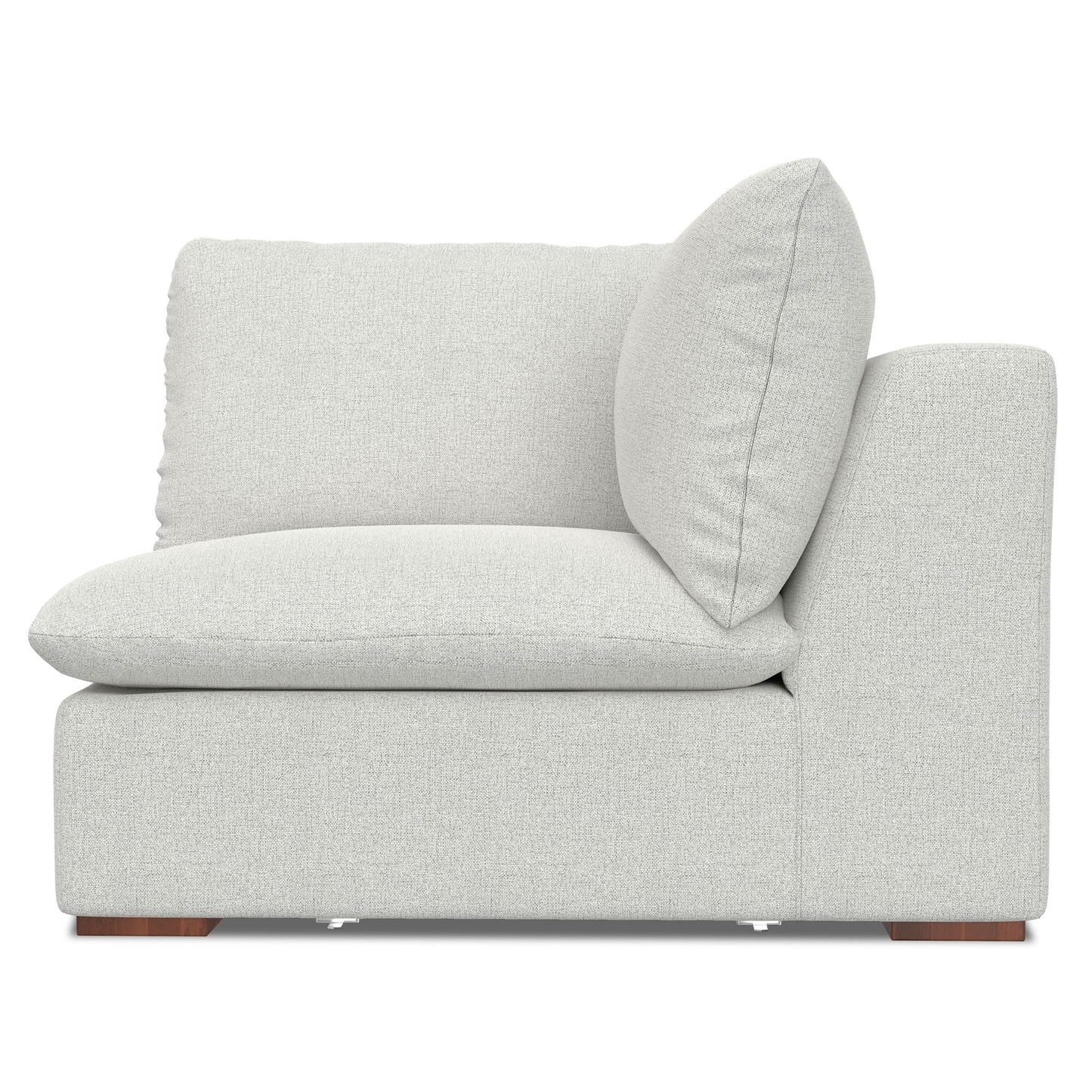 Jasmine Gray Corner Sofa and Modular Frame