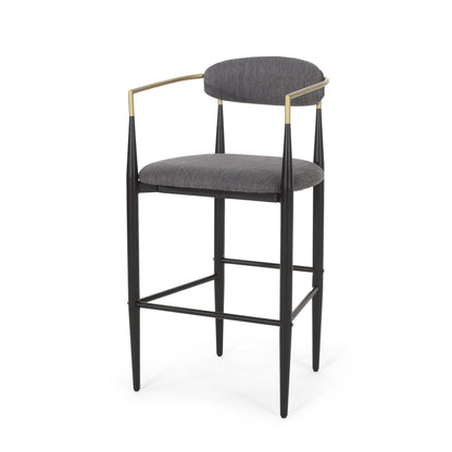 Upholstered Bar Stools for Kitchen Island Seating