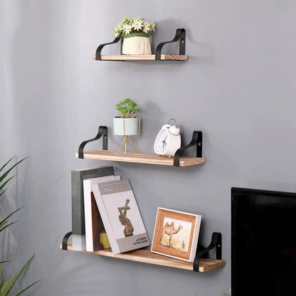 Floating Shelves and Long Wall Shelves Set of 3