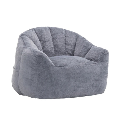 Beanbag Chair with Armrests High Density Foam