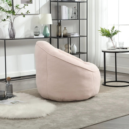 Bedding Bean Bag Sofa Chair Footrest blush pink fabric by Unique Piece Furniture on Tampa Home & Garden Store