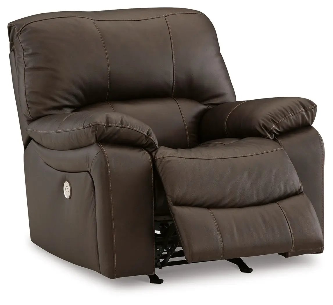 Leesworth Rocker Recliner in brown leather by Unique Piece Furniture on Tampa Home & Garden Store
