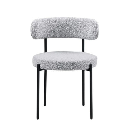 Upholstered Kitchen Chairs Set of Two for Dining