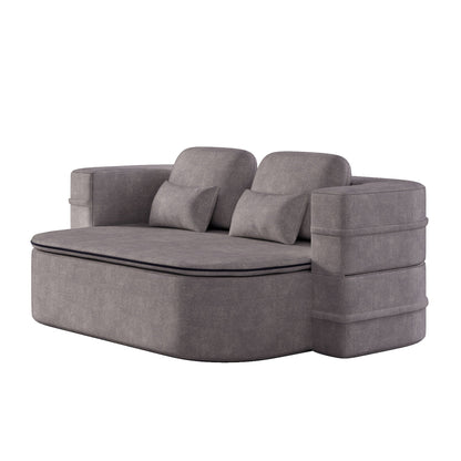 Foldable Sofa Bed with a Multi Functional Blanket