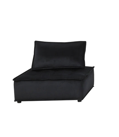Anna Armless Lounge Chair With Soft Upholstery