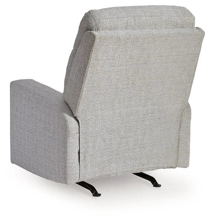 Skillins Rocker Recliner Stone fabric upholstery, comfortable rocker chair on Tampa Home & Garden Store