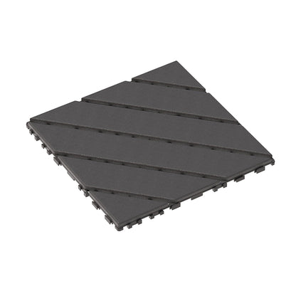 Durable Plastic Interlock Deck Tiles For a Home