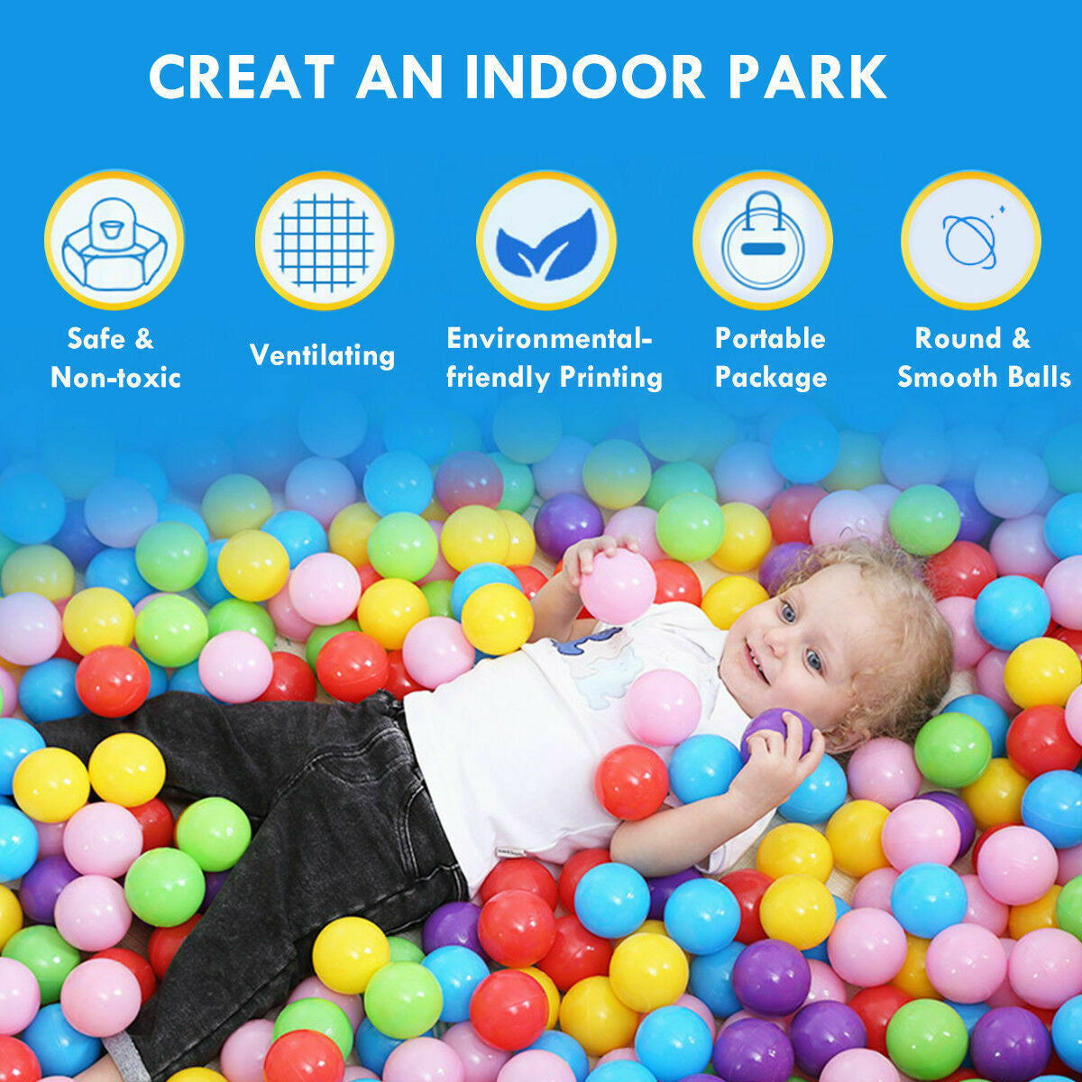 GemGear portable kids play house with ball pit and 100 colorful balls on Tampa Home & Garden Store