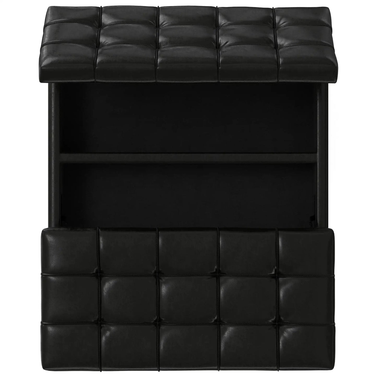 Laura Lift Top Solid Wood Storage Ottoman