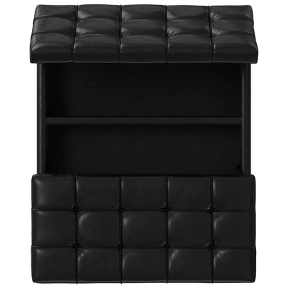 Laura Lift Top Solid Wood Storage Ottoman