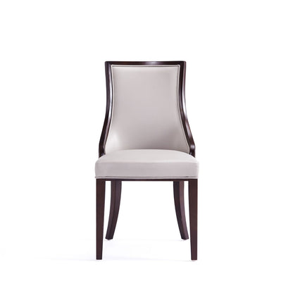 Grand dining chair set by HouseOfZazla in beige upholstery with solid beech wood frame on Tampa Home & Garden Store