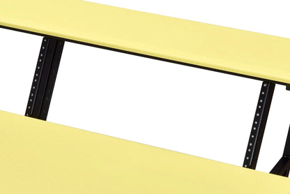 Suitor Music Recording Desk in Black and Yellow