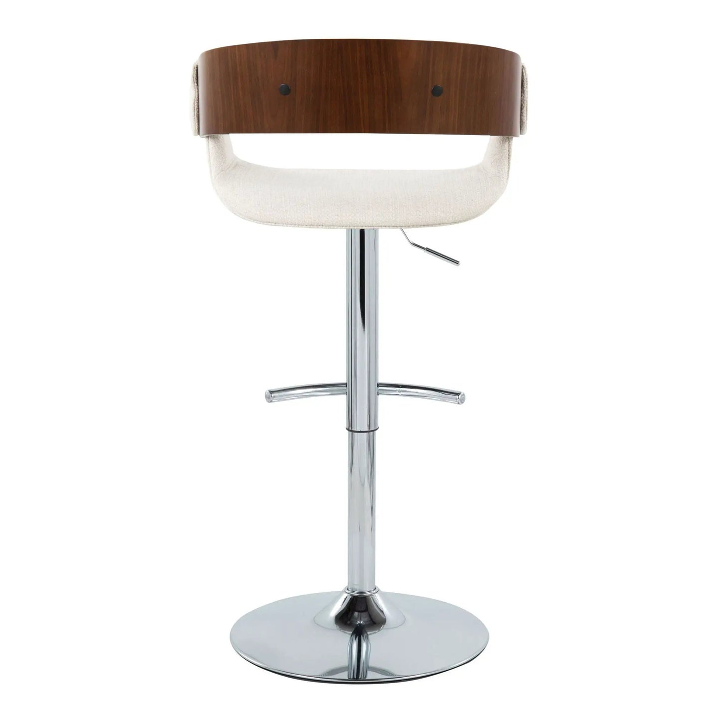 Elisa Mid Century Modern Barstool Swivel Set of 2