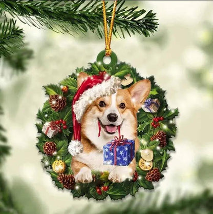 Car Pendant Sleeping Dog Angel Decor Hanging