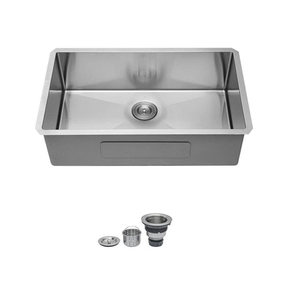 The Deep Single Bowl Undermount Stainless Sink