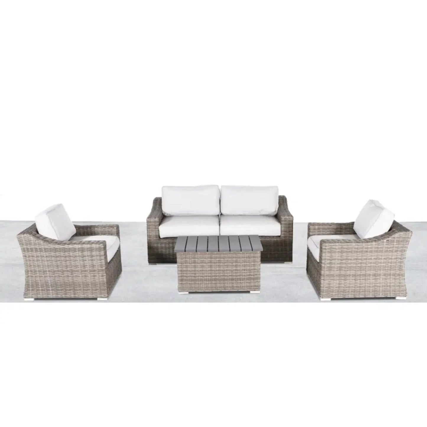 Outdoor Sofa Seating Group with Cushions