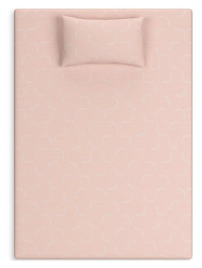 Ikidz Coral Mattress and Pillow Set of 2