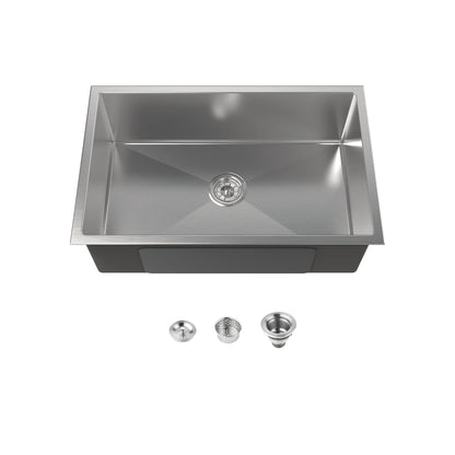 The Single Bowl Stainless Steel Kitchen Sink