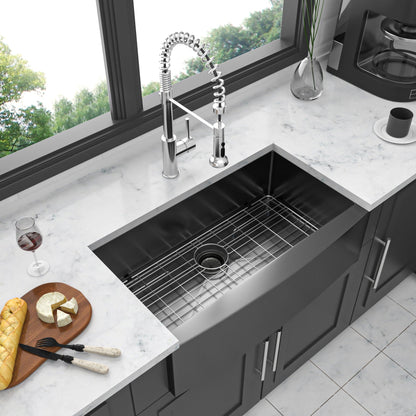 Farmhouse Apron Front Stainless Steel Sink