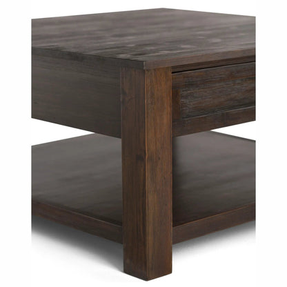 Monroe Handcrafted Side Table and the Acacia Wood