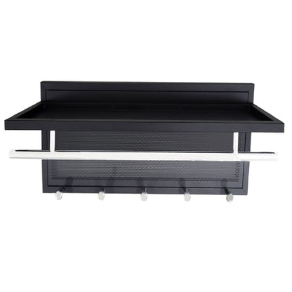Esyspot Hook Wall Mount With Shelf for Storage