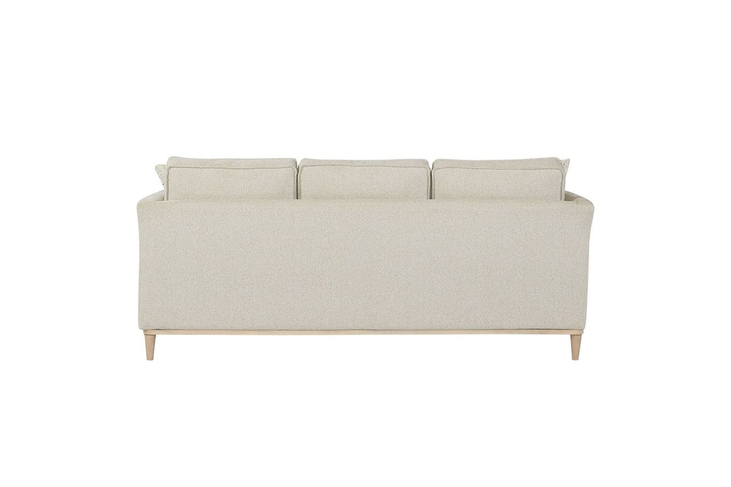 Sofa With 3 Reversible Cushions and 2 Pillows