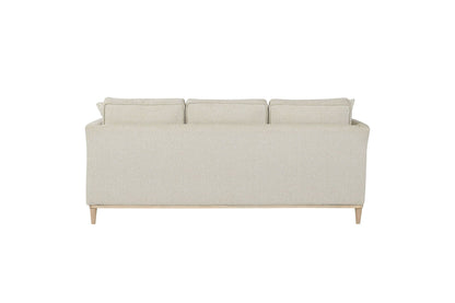Sofa With 3 Reversible Cushions and 2 Pillows