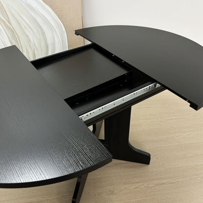 Farmhouse and Expandable Oval Dining Table