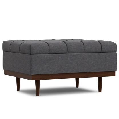 Mariah Upholstered Lift Top Table Storage Ottoman