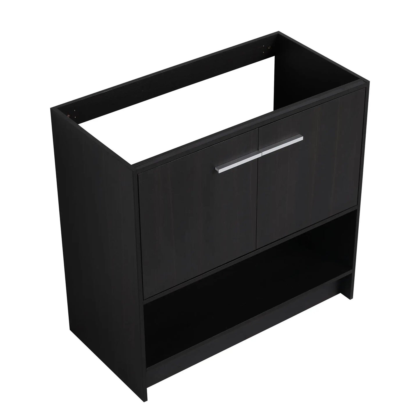 Sleek Freestanding Bathroom Vanity with Two Doors