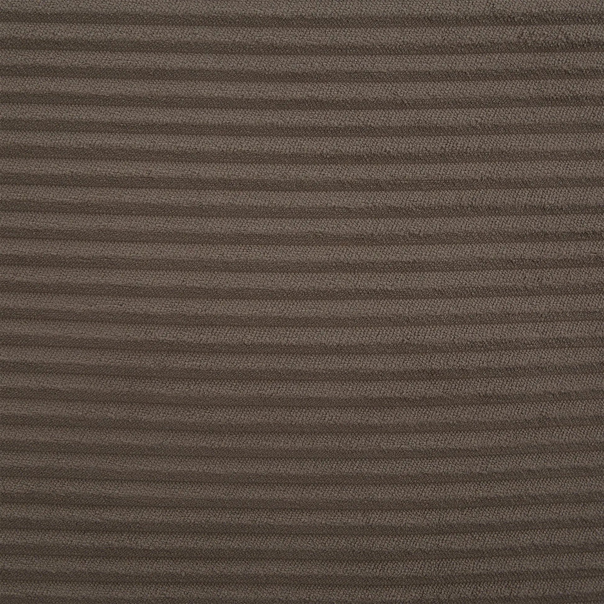 Modern U-shaped sectional sofa with storage ottomans brown textured fabric close-up on Tampa Home & Garden Store