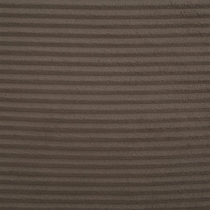 Modern U-shaped sectional sofa with storage ottomans brown textured fabric close-up on Tampa Home & Garden Store